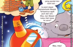 Download Ebook Seri Balita Shalih, Menyayangi Masjid, Pak Terampil Si Tukang Bangunan