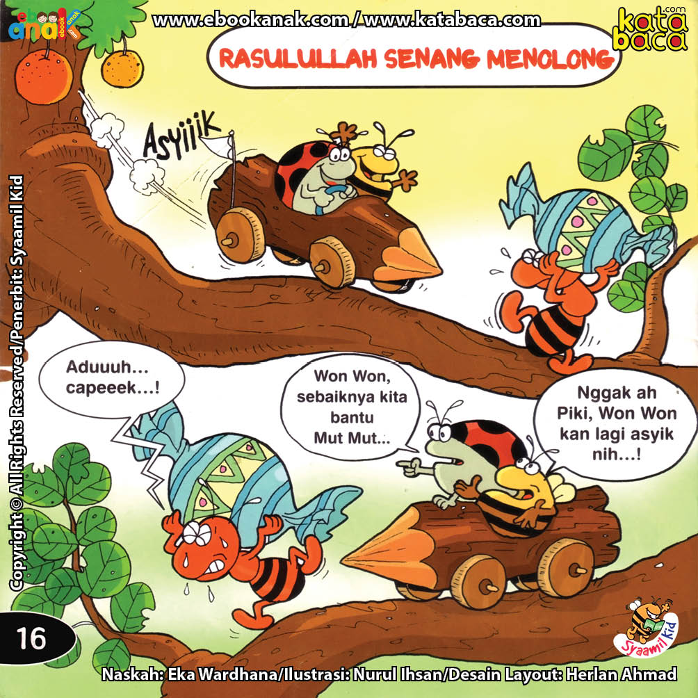 Download ebook Seri Balita Shalih, Menyayangi Rasulullah, Rasulullah Senang Menolong