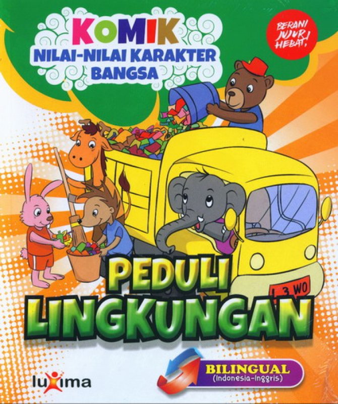 download ebook cover depan komik nilai nilai karakter bangsa peduli lingkungan