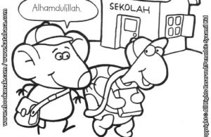 Aku Rajin Belajar dan Sekolah
