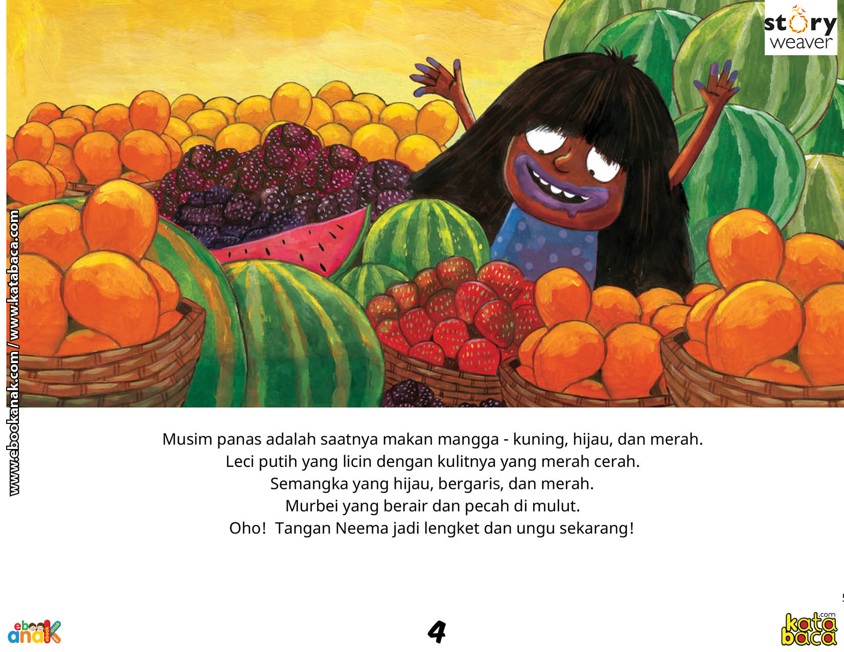 Makan Buah Buahan Sangat Bagus untuk Kesehatan Ebook Anak