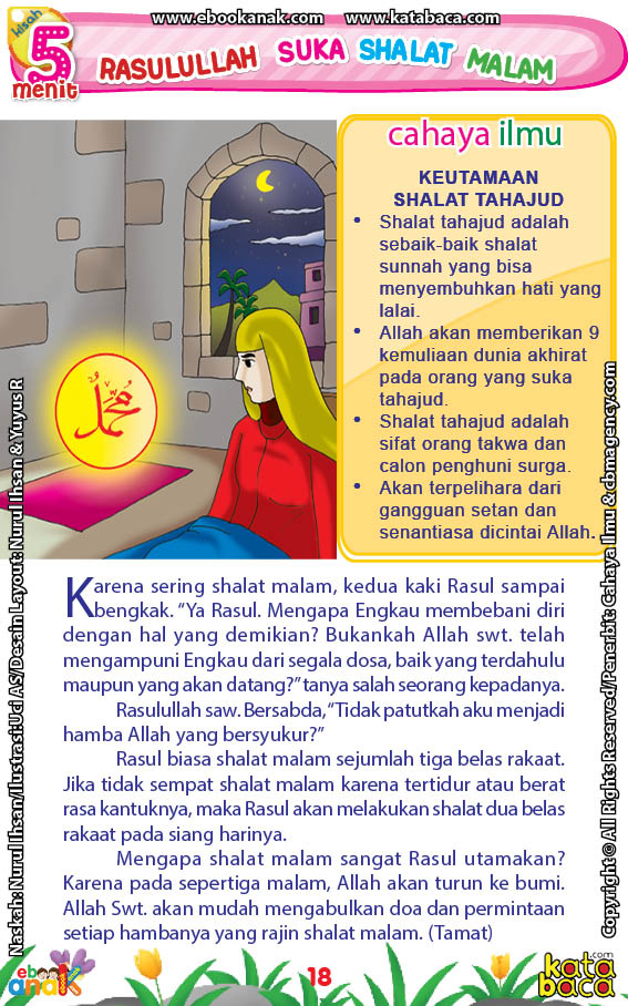 baca buku online 52 kisah Terbaik Nabi Muhammad penuh hikmah teladan20 Ternyata, Inilah Penyebab Kedua Kaki Rasulullah Sampai Bengkak