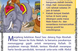 baca buku online 52 kisah Terbaik Nabi Muhammad penuh hikmah teladan5 Burung Ababil Menyerang Abrahah Saat akan Menghancurkan Kabah