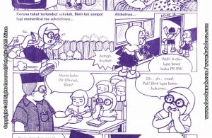 baca buku online komik ibadah centil centil cerdas akibat suka begadang
