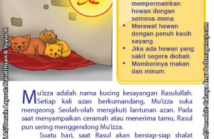 baca buku online 52 kisah Terbaik Nabi Muhammad penuh hikmah teladan39 Siapa Nama Kucing Kesayangan Rasulullah yang Suka Mengeong Saat Azan