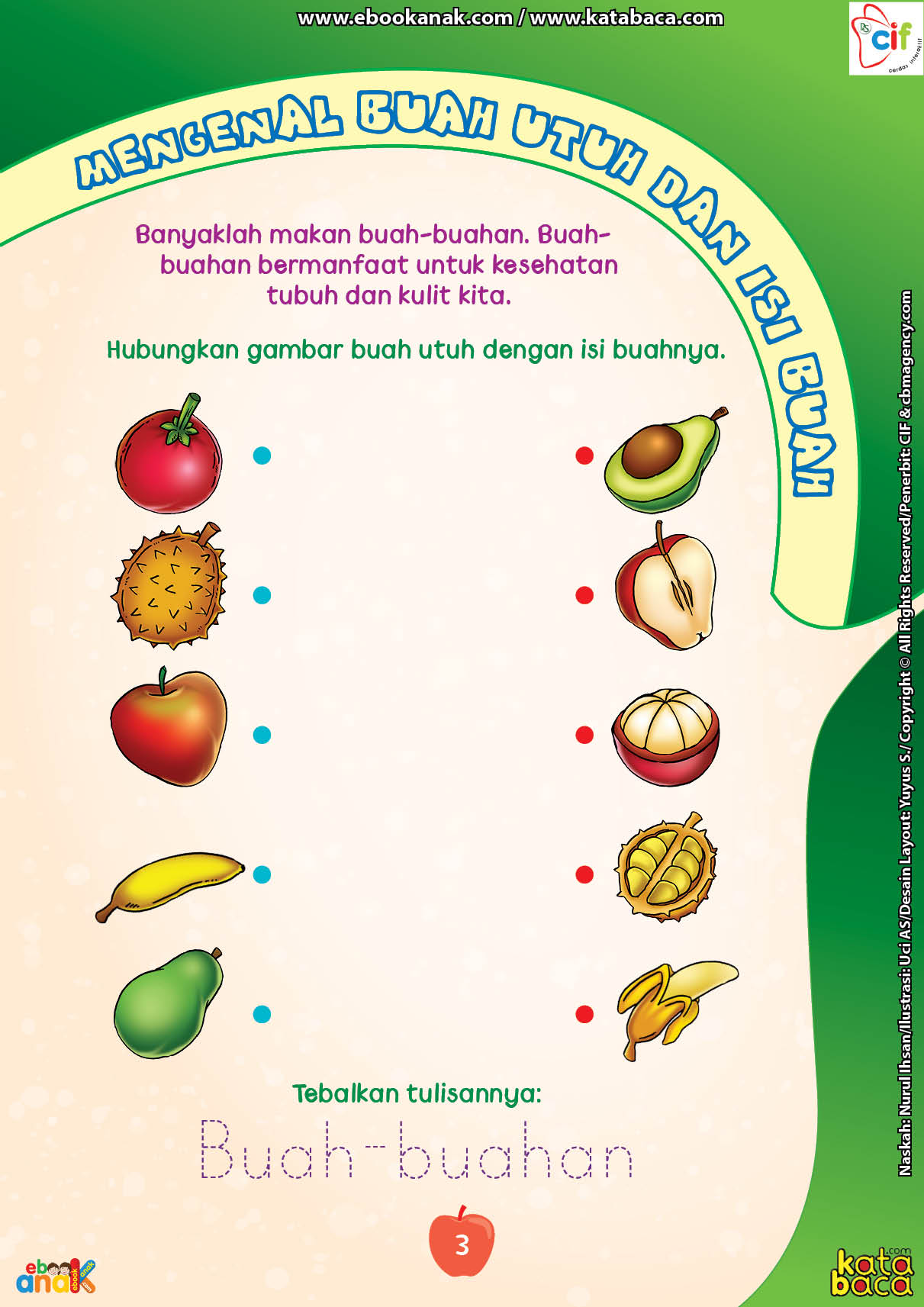 baca buku online brain games fun sains11 mengenal buah utuh dan isi buah