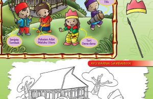 31. Provinsi Maluku Utara, Pintar Mewarnai Cantiknya 33 Provinsi Indonesiaku