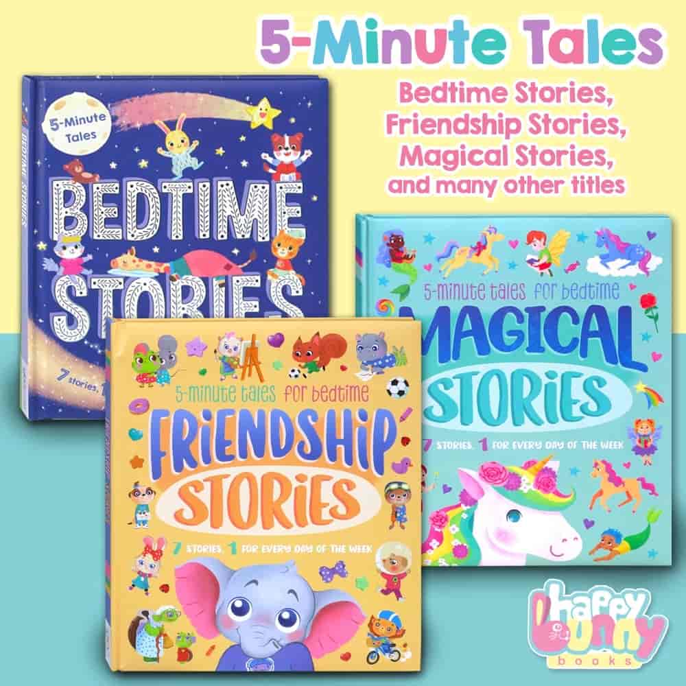 Cover buku 5 Minutes Tales Bedtime Stories of Kindness, Adventure, Animal Stories