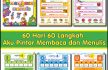 60 lembar worksheet pdf 60 langkah 60 hari aku pintar membaca dan menulis