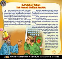 Abu Yazid Puluhan Tahun Tak Pernah Melihat ke Jendela (9)