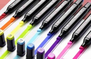 Aimilo Art Markers 80 Colors Dual Tip – Spidol Alkohol Premium untuk ...