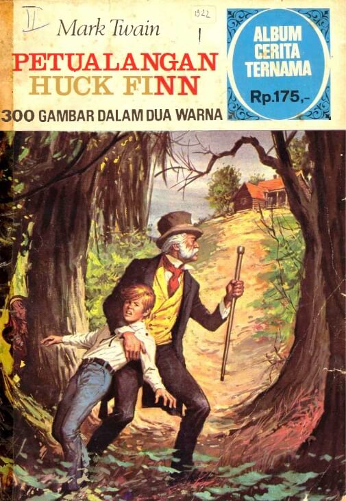 Ebook Album Cerita Ternama: Petualangan Huck Finn (Mark Twain)