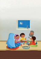 Alhamdulillah, Aku Bisa Berbagi Makanan Bersama Tetanggaku