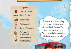 Atlas Junior Serunya Menjelajah Indonesia, Selamat Datang di Provinsi Sumatera Utara