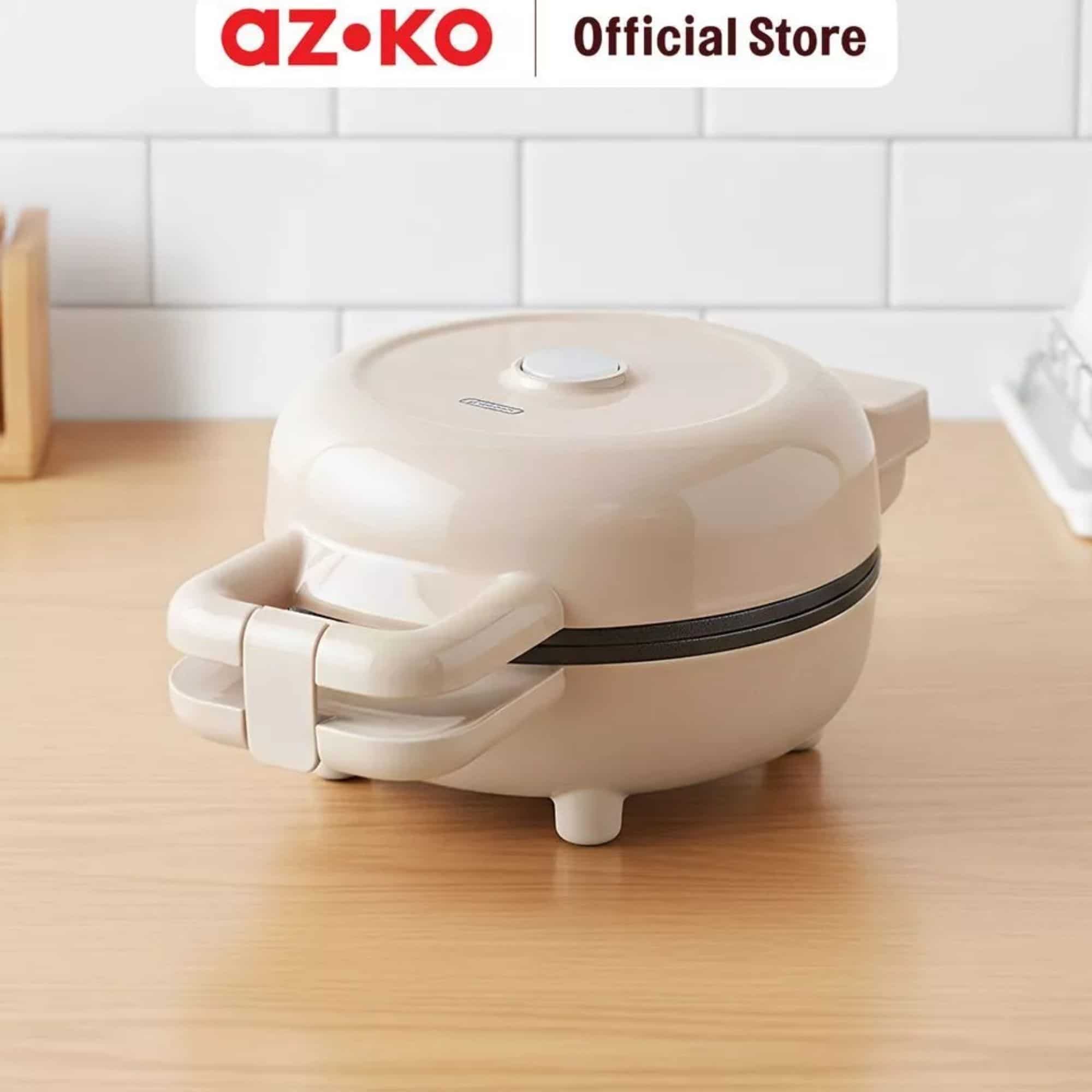 Pemanggang waffle AZKO untuk sarapan praktis di rumah