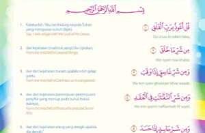 BS050. Juz Amma for Kids; Surah Al Falaq (Waktu Subuh); 5 Ayat; Makiyyah