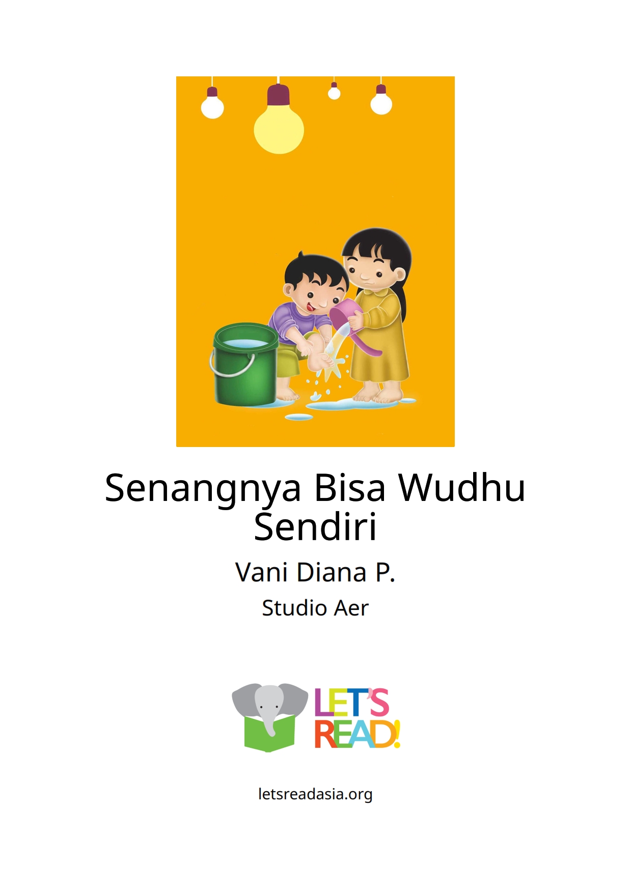 Baca Online Buku Anak Senangnya Bisa Wudhu Sendiri_001