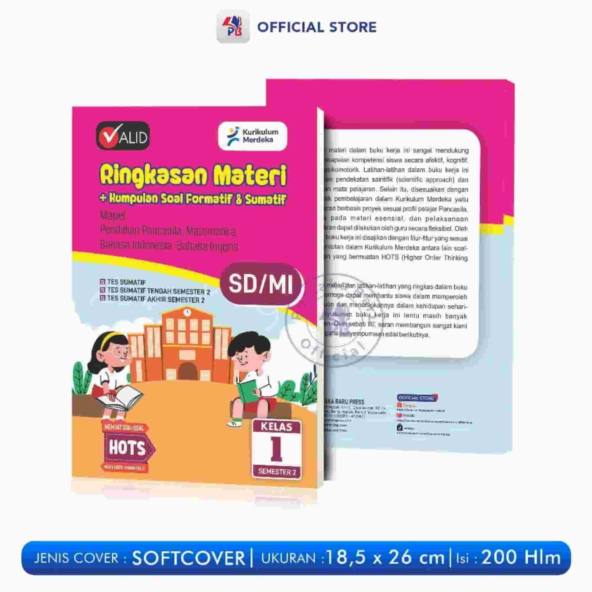 Buku LKPD LKS SD Kurikulum Merdeka Kelas 3 - soal formatif dan sumatif