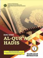 Buku Siswa Kelas 1 Madrasah Ibtidaiyah Al Quran Hadis 2019
