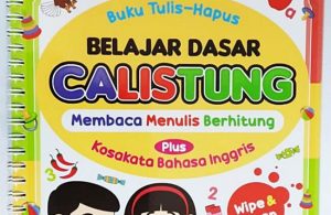 Buku Tulis-Hapus Belajar Dasar Calistung