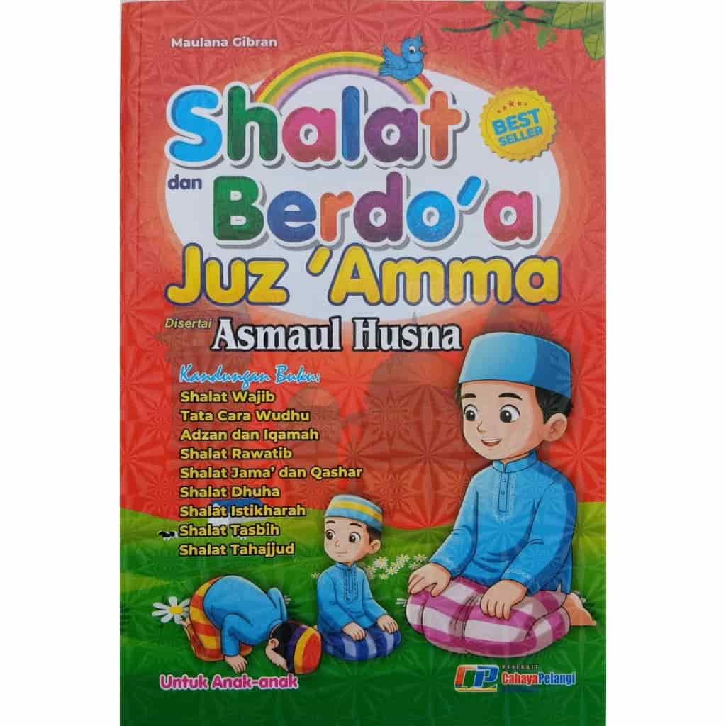 Buku Tuntunan Sholat Anak Bergambar, Berdoa, dan Juz Amma Full Colour