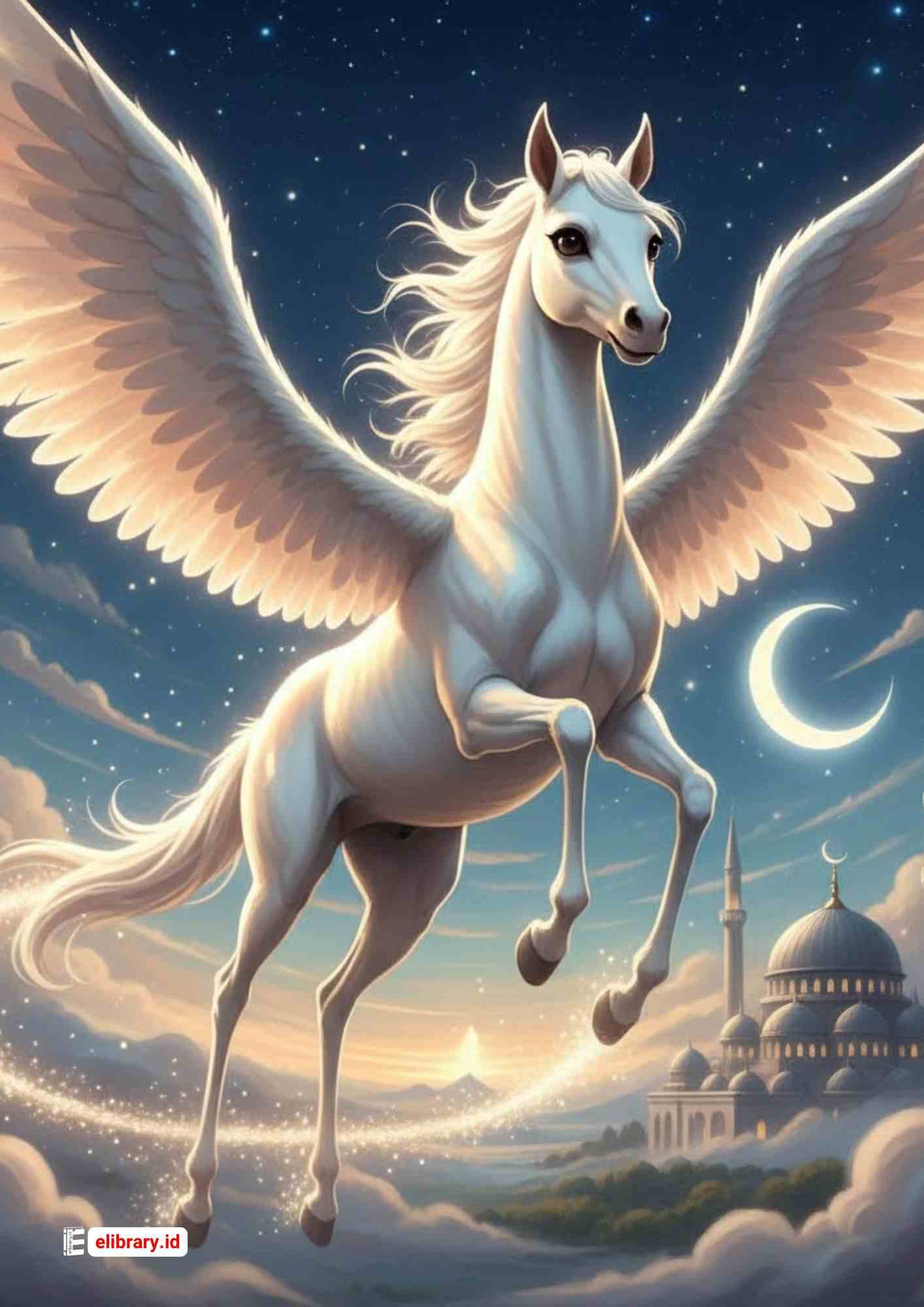 Buraq bukan kuda, bukan unta, dan bukan hewan biasa. Ia adalah makhluk Allah yang diciptakan dari cahaya, khusus untuk membawa para Nabi.