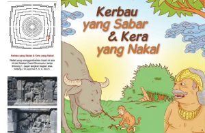 Cerita Bergambar Relief Candi Borobudur Kerbau yang Sabar dan Kera yang Nakal