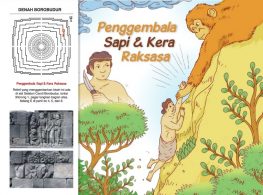 Cerita Bergambar Relief Candi Borobudur, Penggembala Sapi dan Kera Raksasa