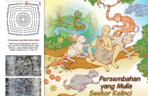 Cerita Bergambar Relief Candi Borobudur, Persembahan yang Mulia Seekor Kelinci