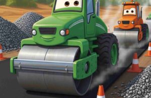 Cerita Roli si Penggilas Jalan Roda Besi Penghalus Aspal