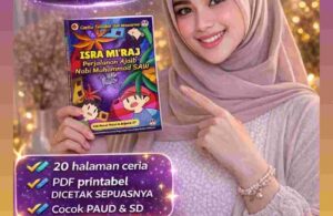 Cerita Teladan dan Mewarnai Isra Miraj Perjalanan Ajaib Nabi Muhamamd SAW2