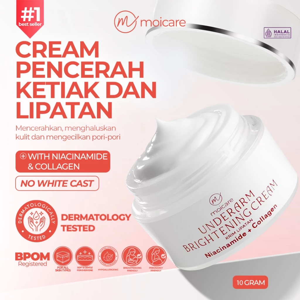 Cream Pencerah Pemutih Ketiak Selangkangan