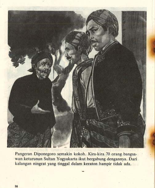 Diponegoro 16 Para Bangsawan Keraton Ikut Mendukung Perjuangan Pangeran Diponegoro
