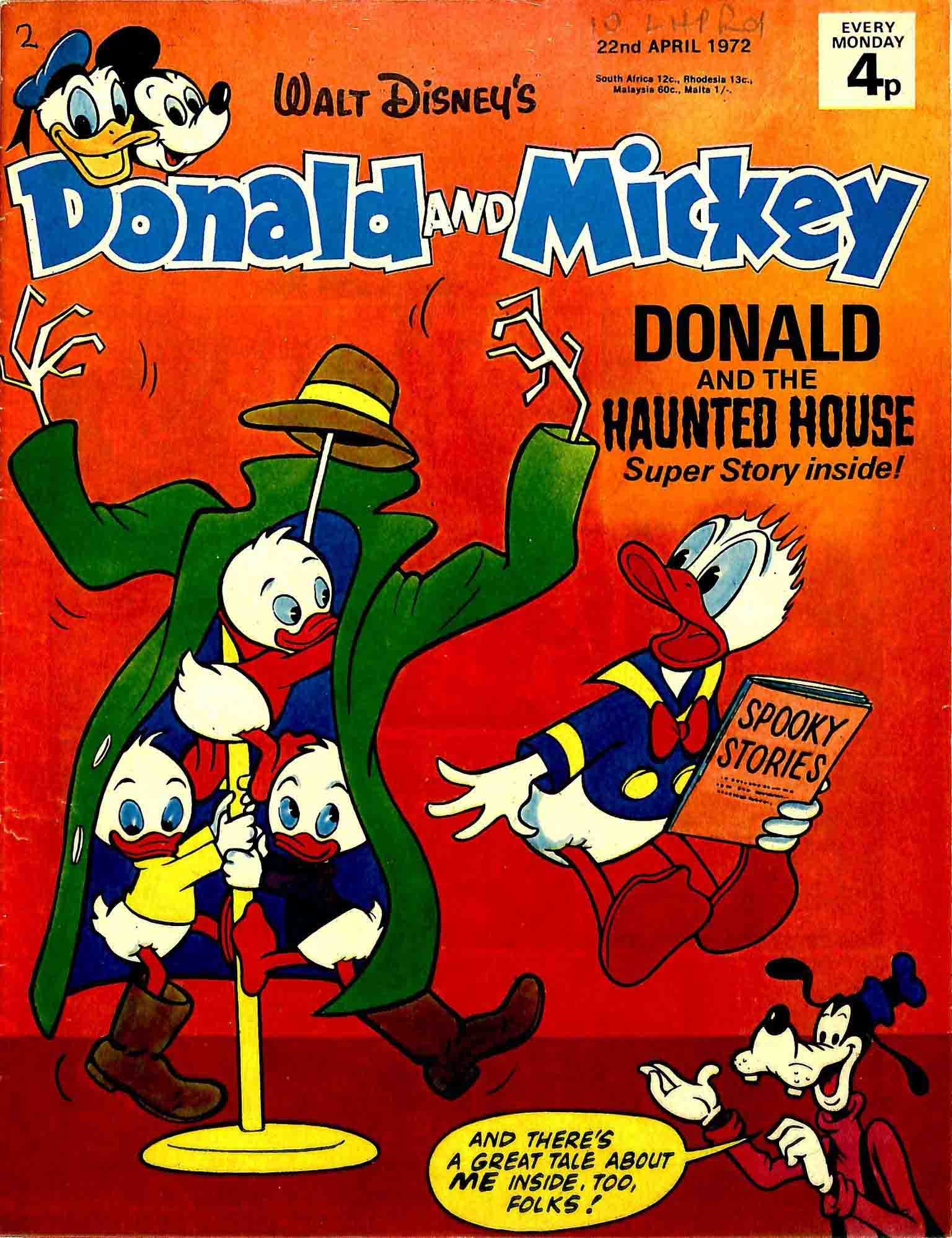 Donald and Mickey 22 April 1972