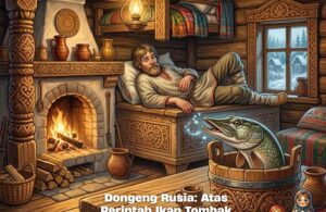 Dongeng Rusia Atas Perintah Ikan Tombak (Emelya si Pemalas)