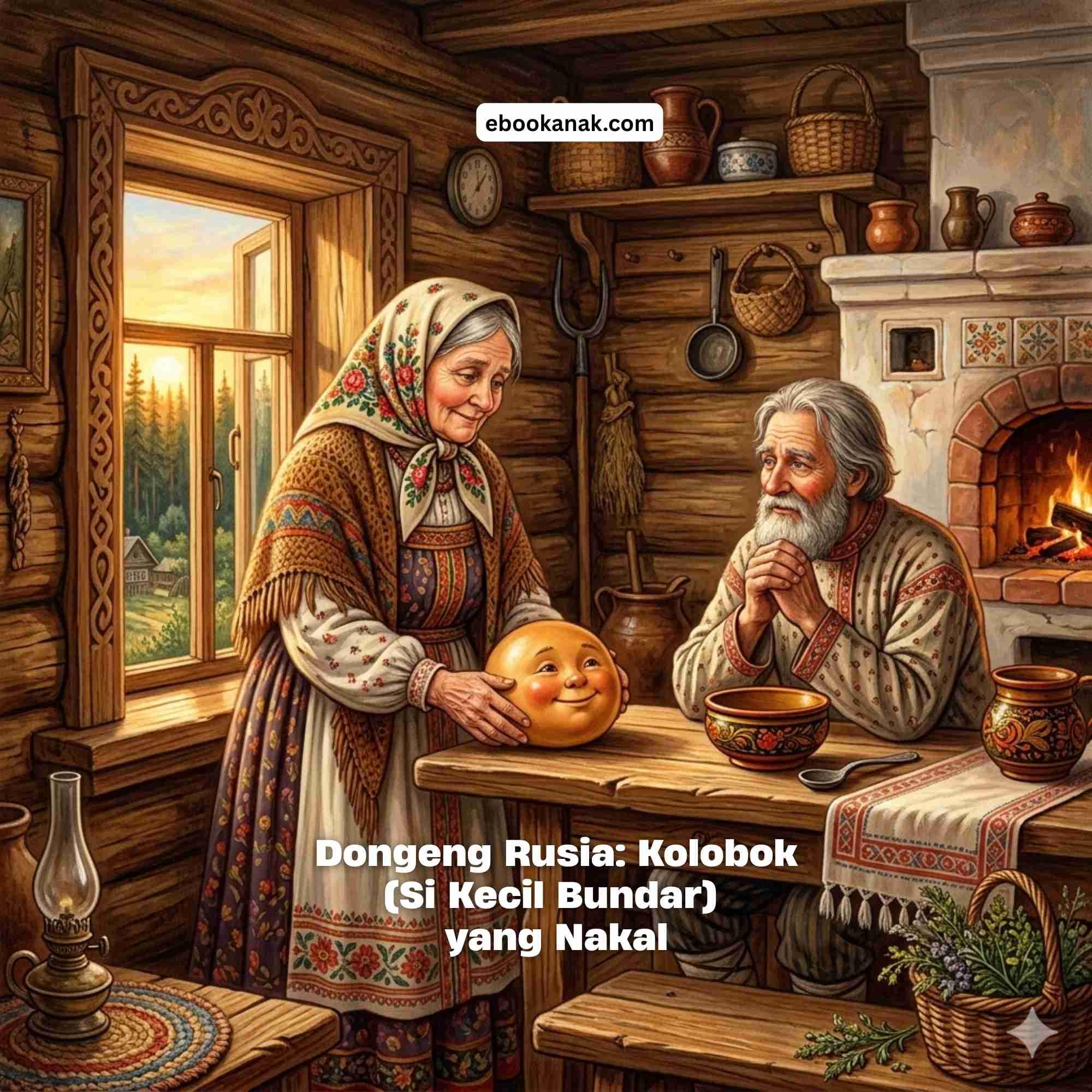 Dongeng Rusia: Kolobok (Si Kecil Bundar) yang Nakal