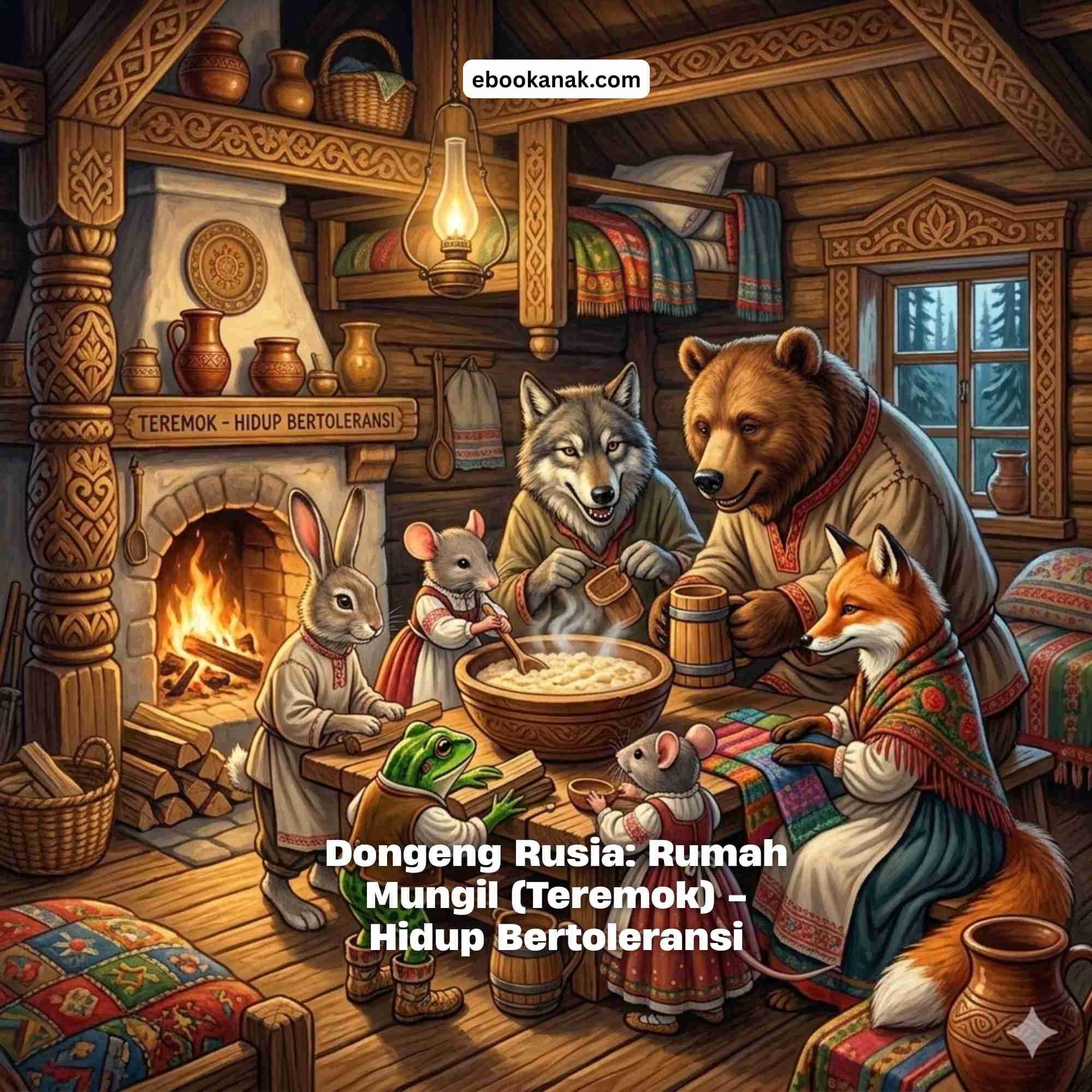 Dongeng Rusia Rumah Mungil (Teremok) - Hidup Bertoleransi