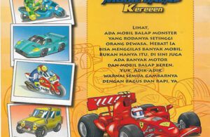 Download Ebook Anak: Buku Pintar Mewarnai Wow Motor dan Mobil Balap Kereeen