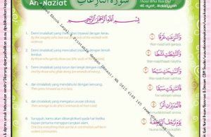 Download Ebook Legal dan Printable Juz Amma for Kids, Surat ke-79 An-Naziat