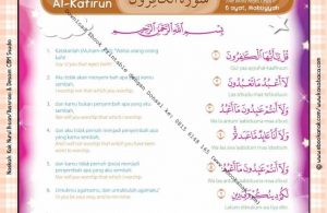 Download Ebook Printable Juz Amma for Kids, Surat ke-109 Al-Kafirun