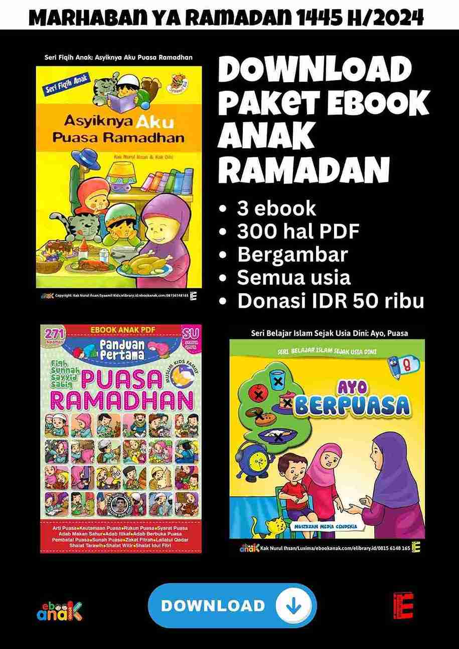 Download Paket Ebook Anak Ramadan