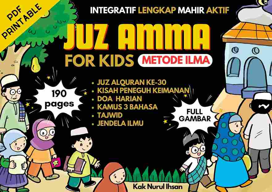 E058. Juz Amma for Kids Metode Ilma (Edisi Terlengkap)