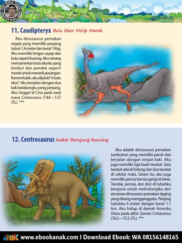 Caudipteryx: Dinosaurus Bulu Ekor Mirip Merak