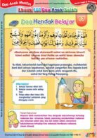 Ebook 101 Doa Anak Saleh, Doa Hendak Belajar (19)