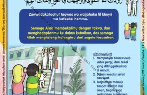 Ebook 101 Doa Anak Saleh, Doa Mengantar Orang Pergi Haji (72)