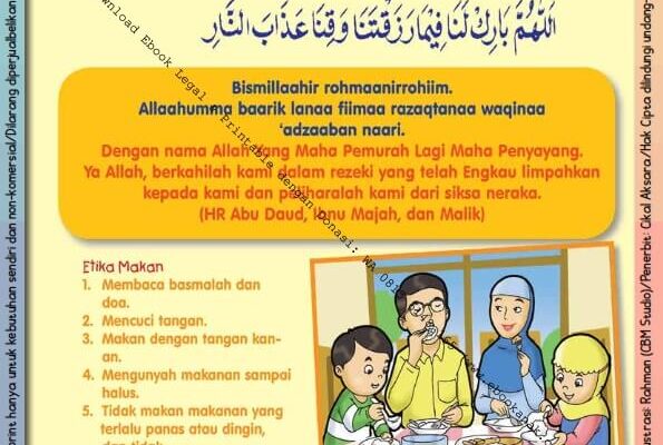Ebook 101 Doa Anak Saleh, Doa Sebelum Makan (17)