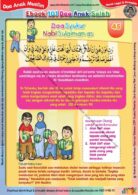 Ebook 101 Doa Anak Saleh, Doa Syukur Nabi Sulaiman (47)