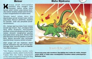 Ebook 99 Asmaul Husna for Kids, Al Hakiim, Hujan Meteor (48)