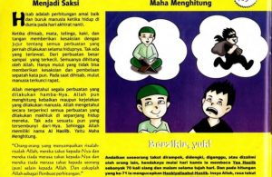 Ebook 99 Asmaul Husna for Kids, Al Hasiib, Semua Anggota Badan Menjadi Saksi (42)