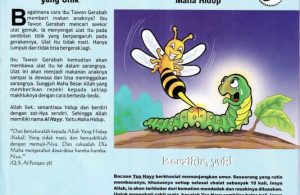 Ebook 99 Asmaul Husna for Kids, Al Hayy, Tawon Gerabah yang Unik (64)